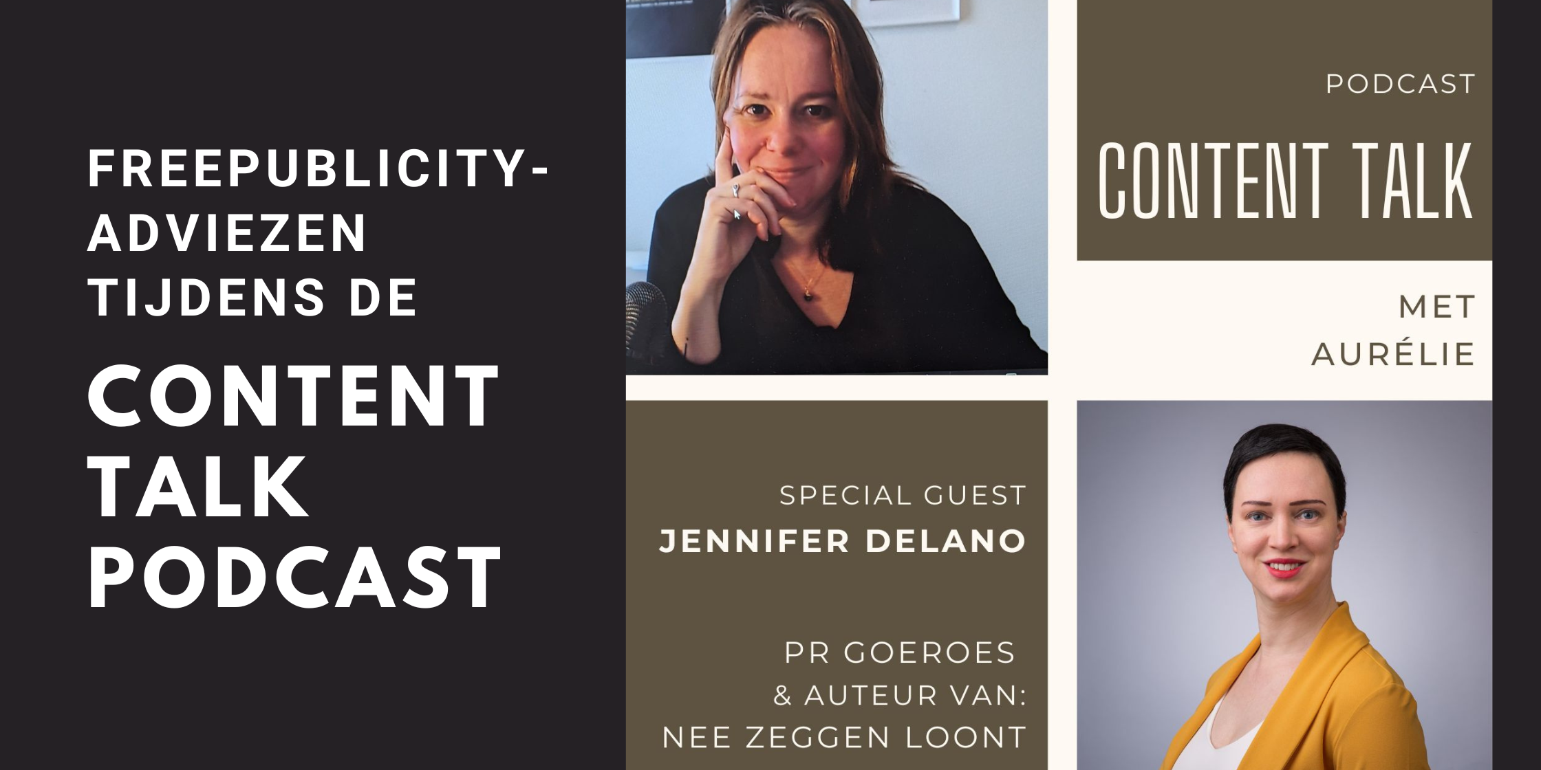 Freepublicity-adviezen tijdens de Content Talk podcast. De nieuwste aflevering van de Content Talk podcast is zojuist online gekomen, waarin Jennifer Delano, de oprichter van PRGoeroes, freepublicity-adviezen gaf. Het was een gezellig en pragmatisch gesprek waarin diverse kansen voor elke ondernemer in de wereld van public relations (PR) werden besproken. Hieronder staan enkele onderwerpen die in de podcast aan bod kwamen, zodat het duidelijk is waarom je deze aflevering niet wilt missen.