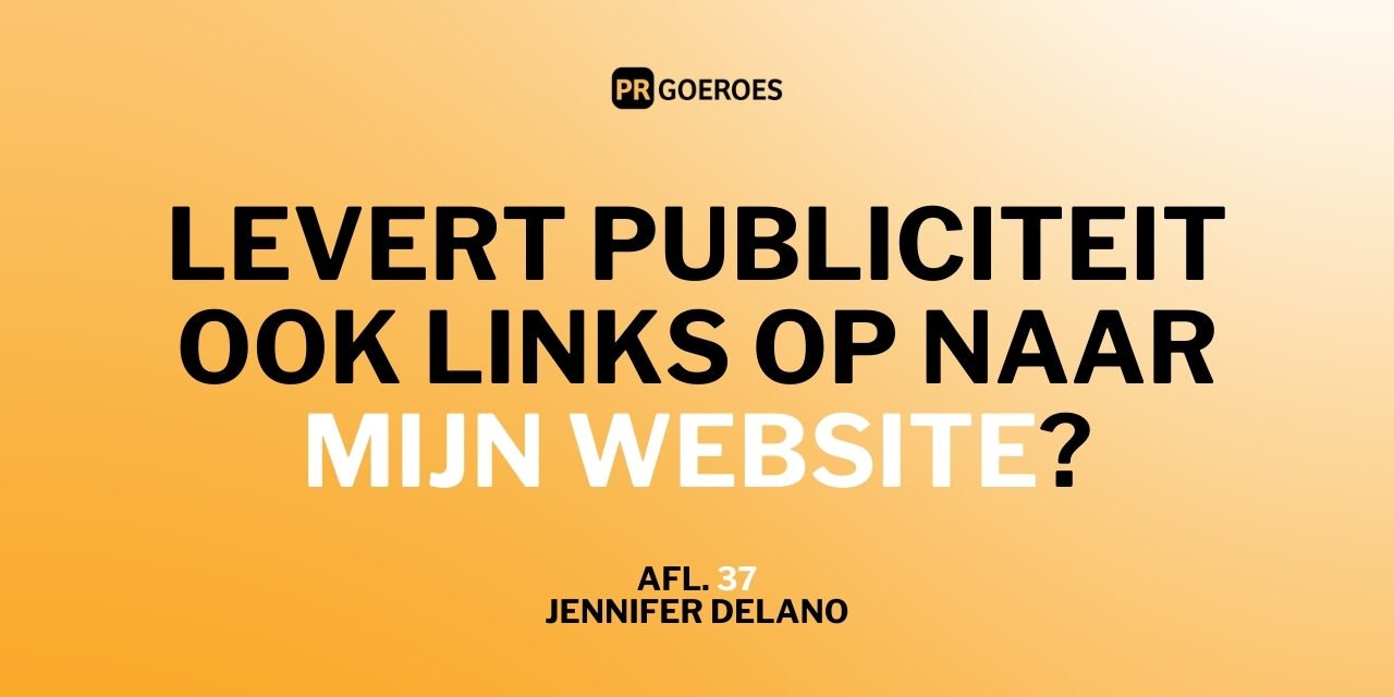 Levert publiciteit ook links op naar mijn website?
