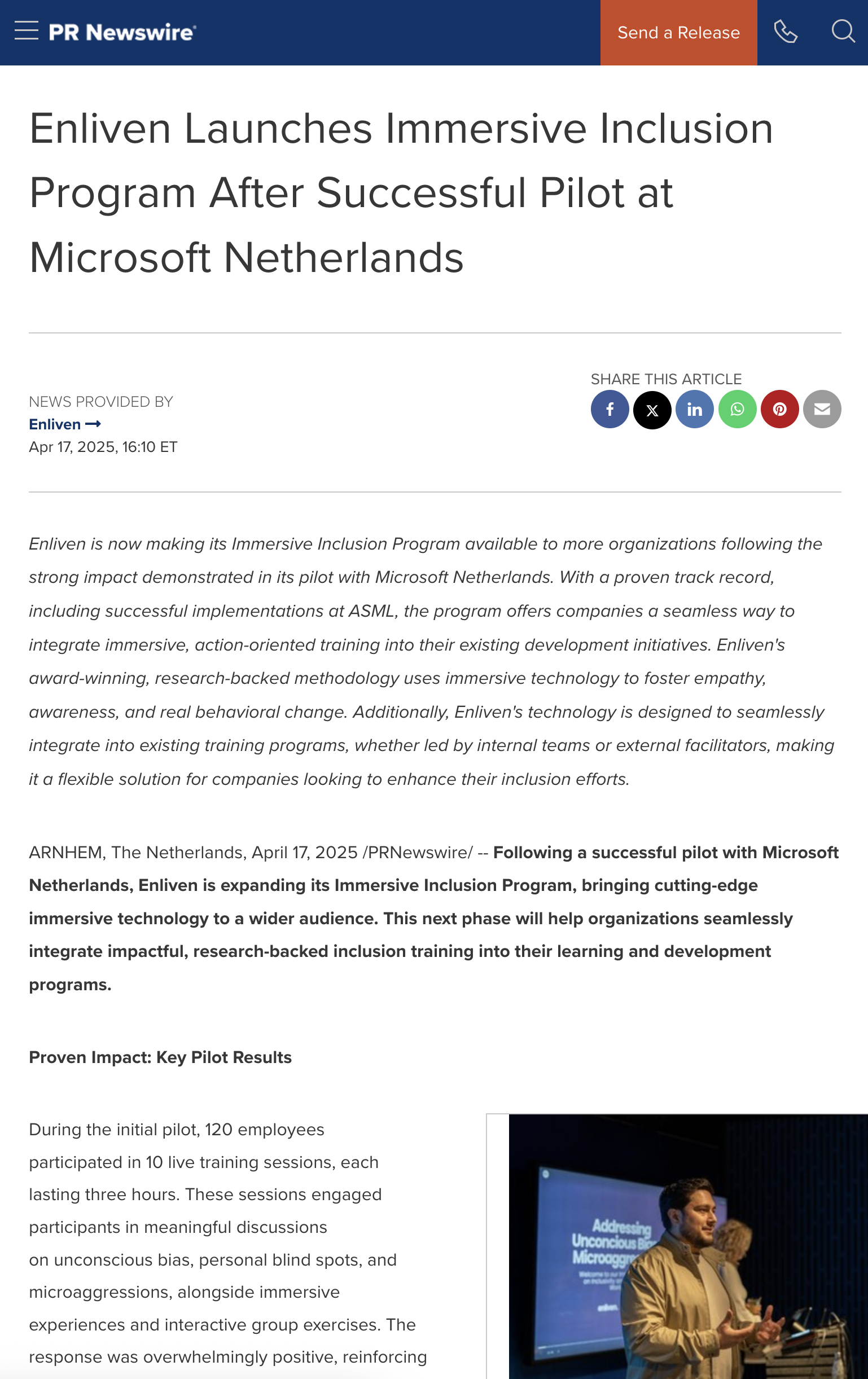 PR Newswire