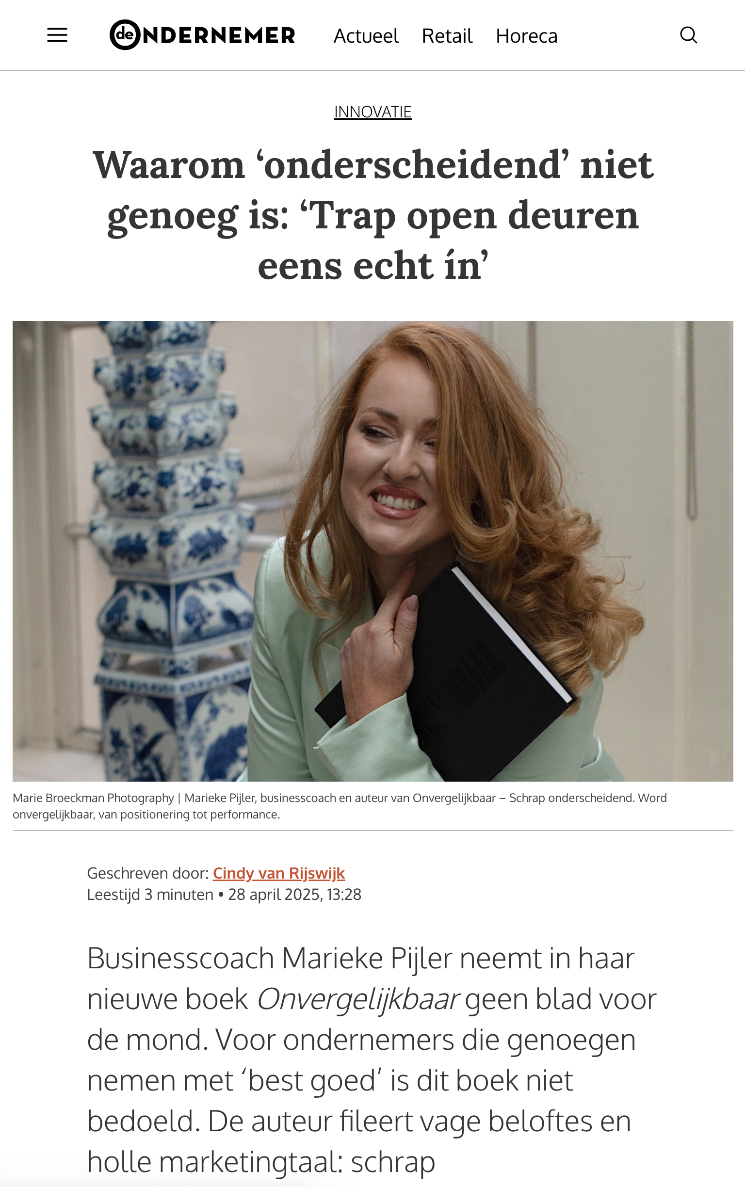 De Ondernemer