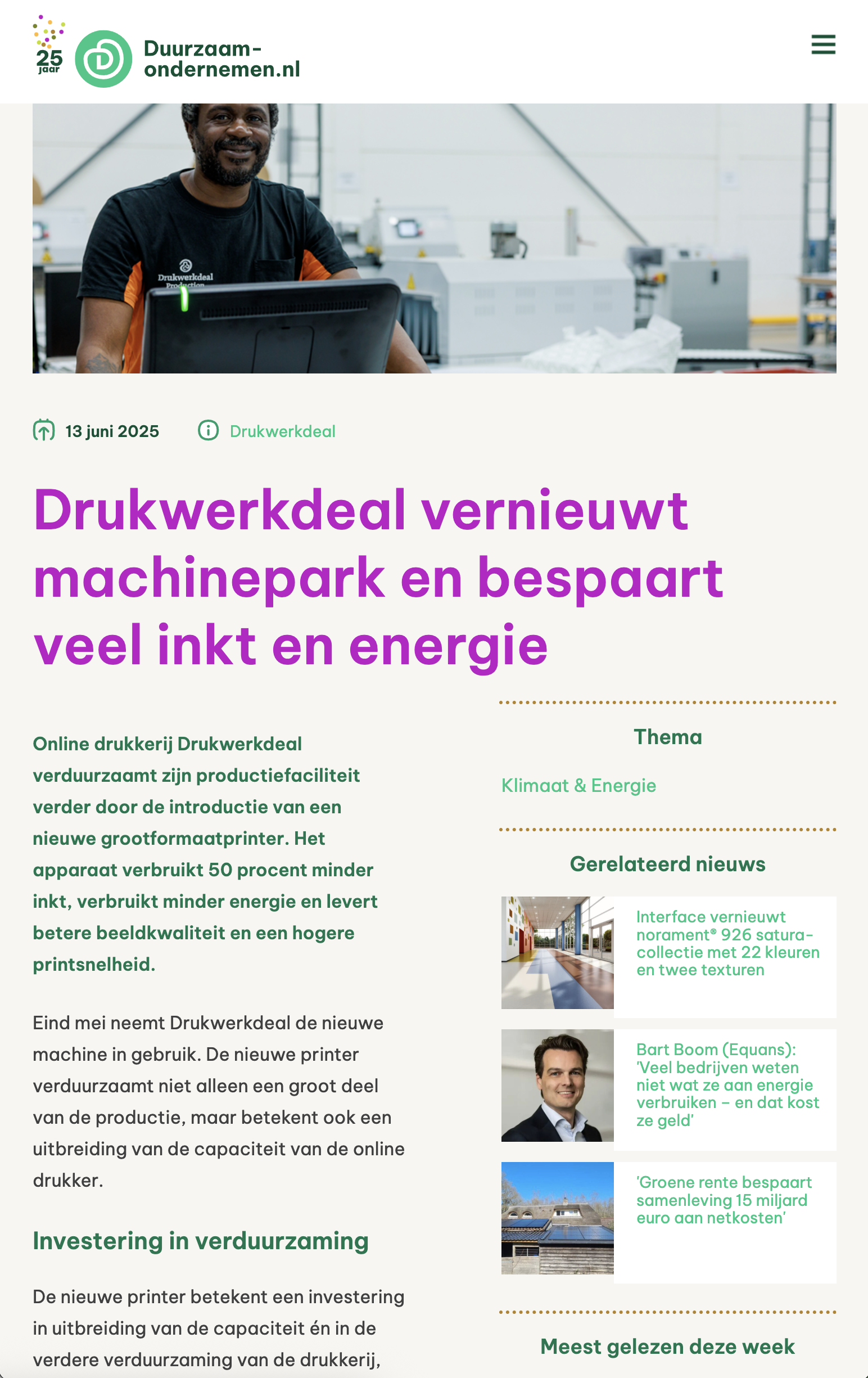 Duurzaam Ondernemen
