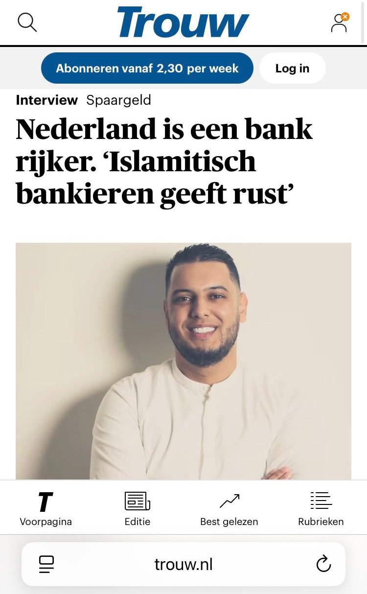 INSIFR artikel op trouw.nl PRGoeroes